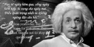 10 câu nói Tiếng Anh nổi tiếng của Albert Einstein