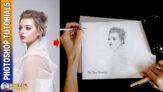 Hướng dẫn biến ảnh chụp thành tranh vẽ bút chì trong photoshop