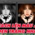 Cách đổi màu đối tượng từ đen sang trắng-tông màu sáng
