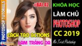 Hướng dẫn tạo actions làm trắng da trong photoshop